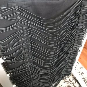 Byron Lars Beauty mark black pencil skirt